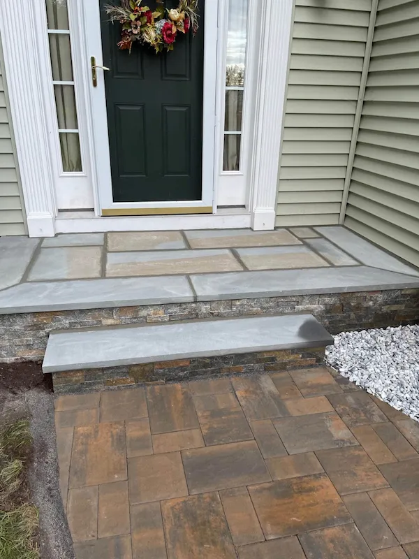 Stone Entry Steps