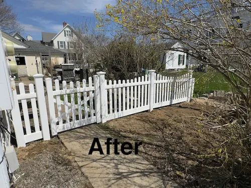 Fence Installation Project 1